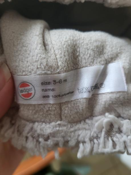 Zimna ciapka lodger 3-6m, lodger,68