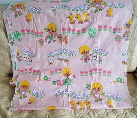 Bavlnené plátno s detským motívom., 