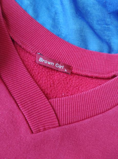 Červená mikina s vreckami, m