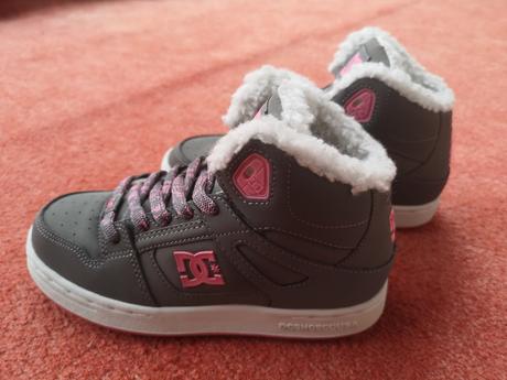 Dc dievčenské zateplené topánky veľkosť 32,5, dc,32 / 33