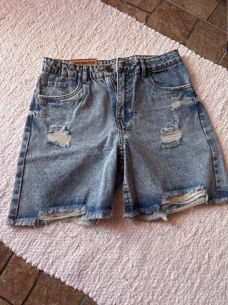 Kraťasy rifľové, pepco,164