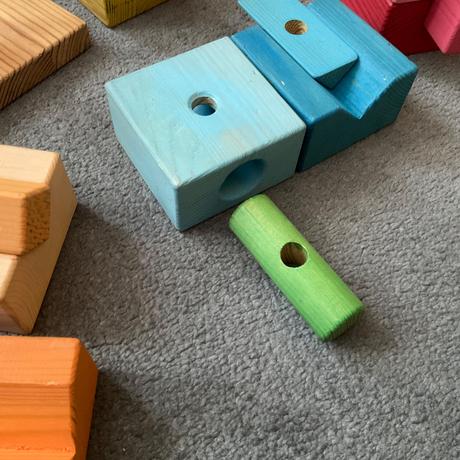 Drevena stohovacia veza tora, 