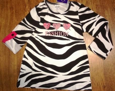 Dievcenska bluzka alebo tunicka, 104 / 128