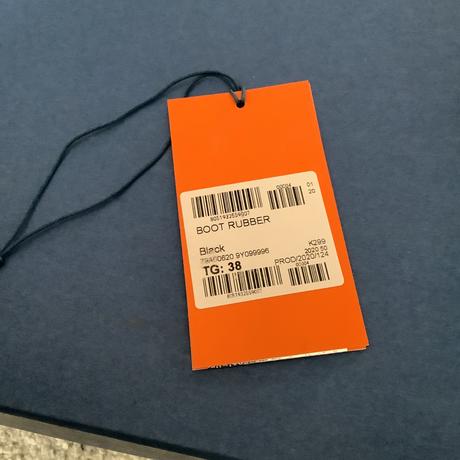 Gumáky trussardi jeans, 38