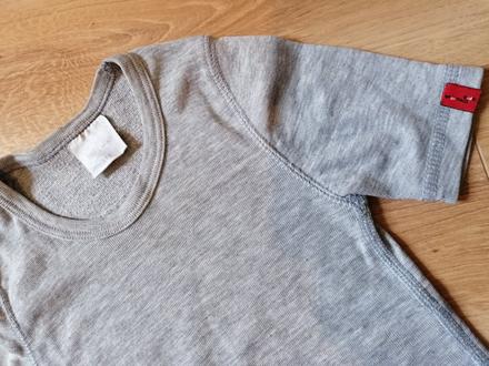 Sivé basic tričko, alive,110