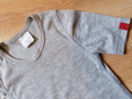 Sivé basic tričko, alive,110