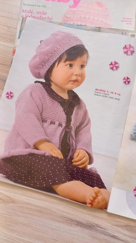 Čaopisy s návodmi na pletenie 4 ks + 2 zdarma,