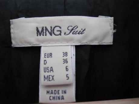 Bavlnené sako mango suit, mango,36