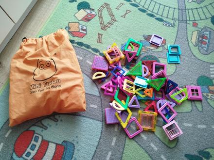 Magneticka stavebnica 80ks,