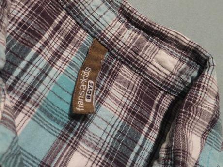 Chlapčenská frajerská košela - veľ. 110/116, 110