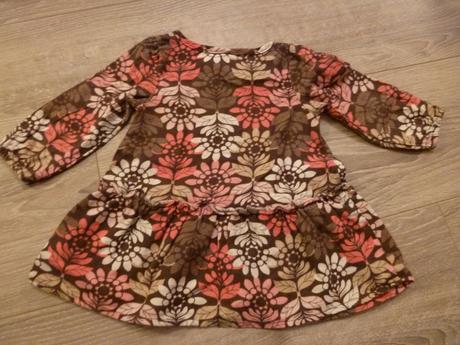 Flanelové šatičky tunika, old navy,74
