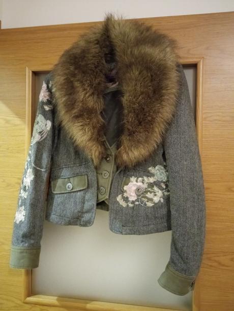 River island bunda sako s kožušinkou, river island,38