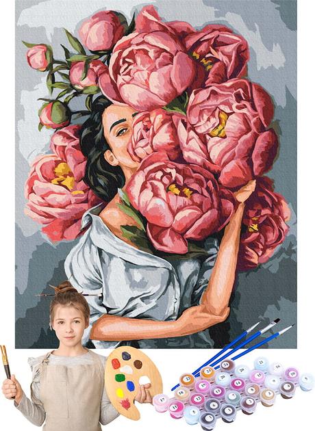 Maľovanie podľa čísel-rôzne motívy,