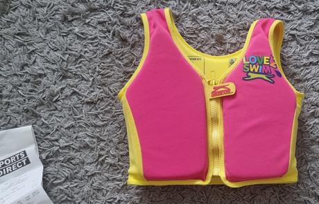 Nová detská vesta na kúpanie, 