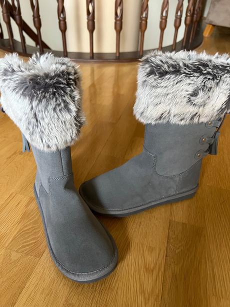 Čižmičky/ huculky s kožušinovým lemom, next,36