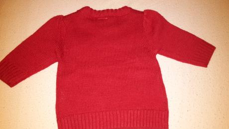 Červený svetrik 56 f&f, f&f,56