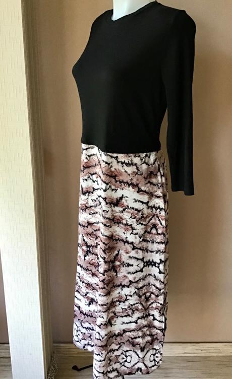 Šaty kombinacia s pletených vrchom /84a, primark,40