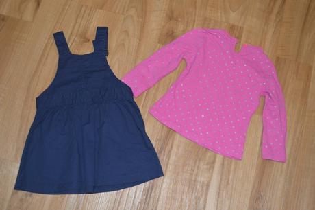 Šaty na traky + tričko, pepco,92