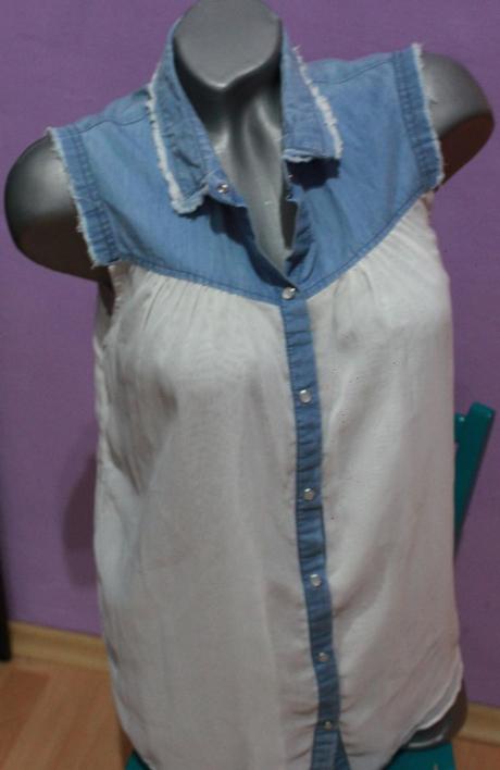 Bluzka s riflovinou, pimkie,m