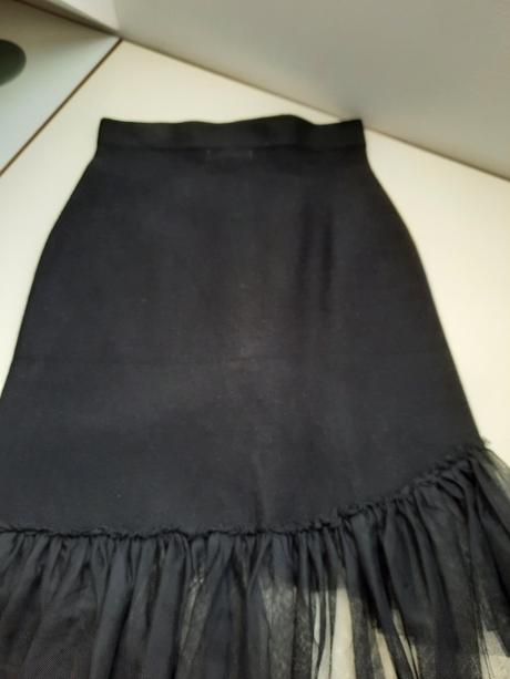 Úpletová sukňa, xs