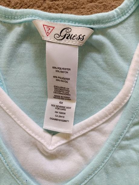 Tričko guess 6 r., guess,110