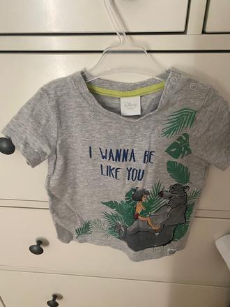 Detské trička 2x, disney,98