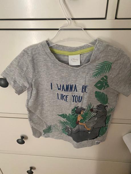 Detské trička 2x, disney,98