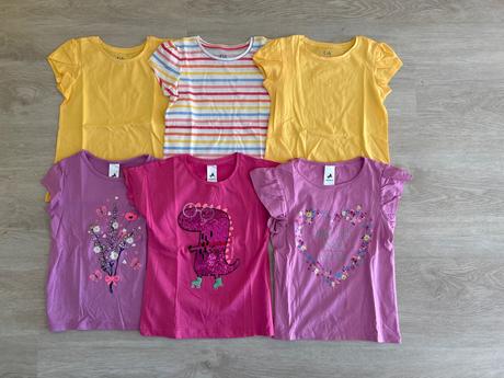 Dievcenske bavlnene tricka vel. 128, palomino,128