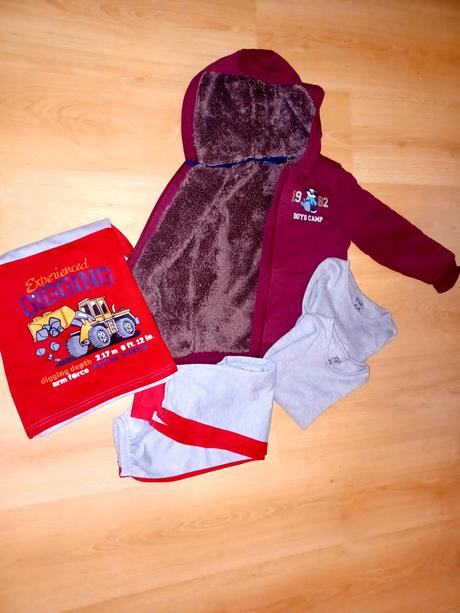 Balík oblečenia pre chlapca v. 98-110, 104–116