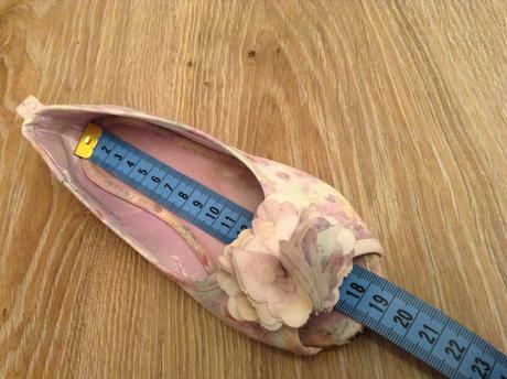 Kvetinkové balerínky h&m veľ 29, h&m,29