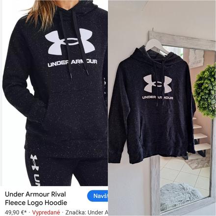 Mikina, under armour,m