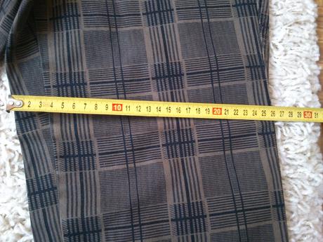 Kárované športové nohavice, 30