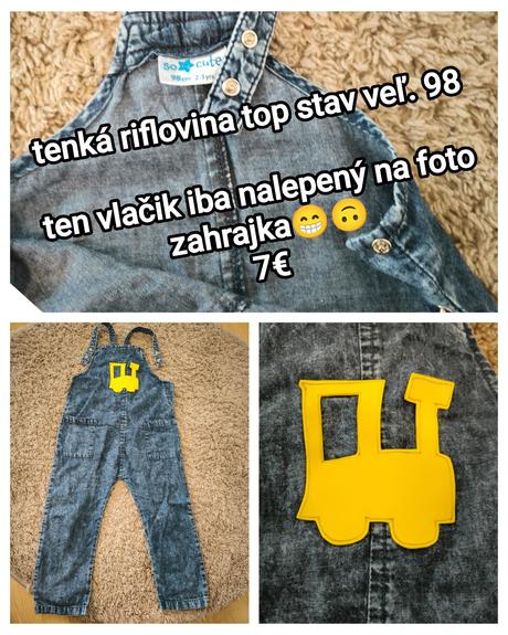 Takáče z tenkej rifloviny zahrajko veľ.98, 98