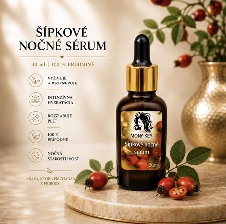 Šípkové nočné sérum, 