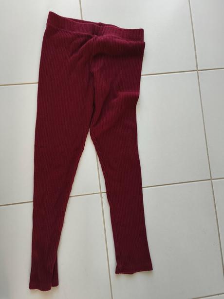 Pletene nohavice, h&m,134