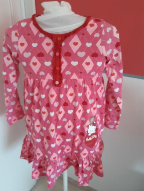 Pyžamo hello kitty, h&m,128