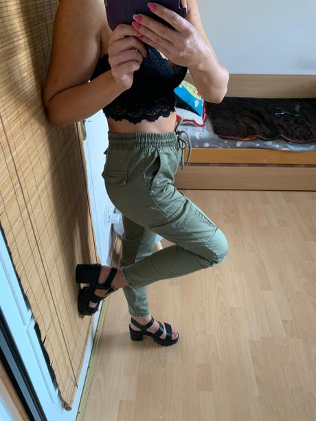 Army nohavice, fishbone,s