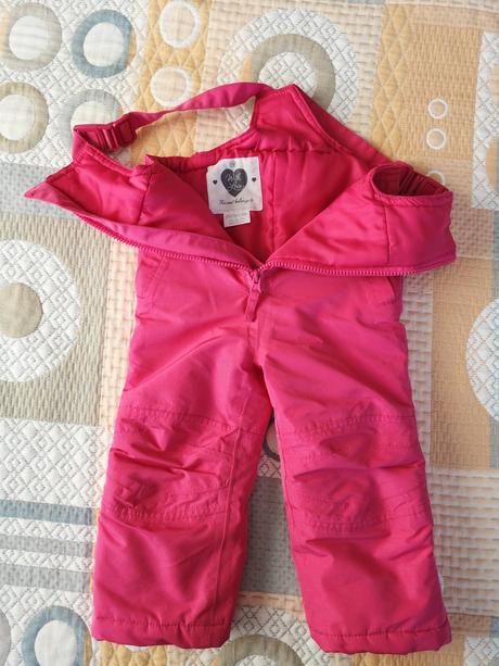 Bunda a otepľovačky na 2-3 ročné dievčatko, f&f,92