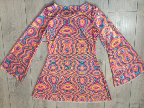 Dievčensky kostym disco diva 12-14 rokov, 