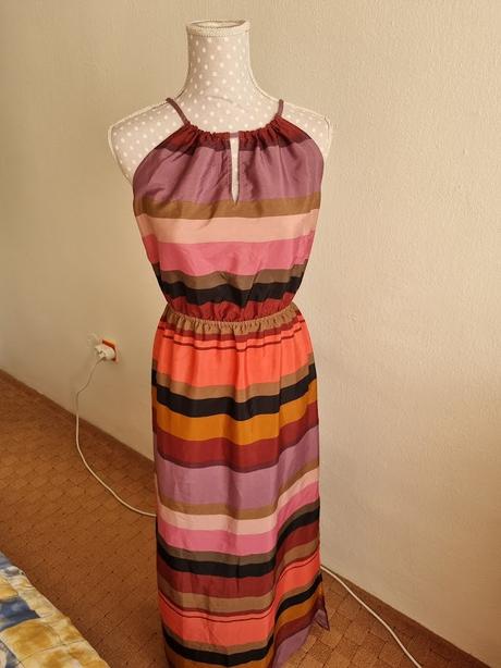 Ľahké padavé maxišaty loft veľ. m, m