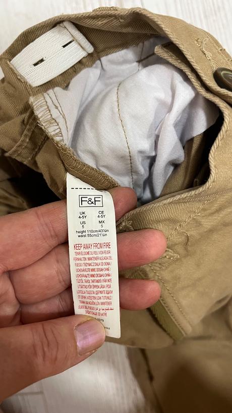 Rifle a nohavice chlapec 110, h&m,110