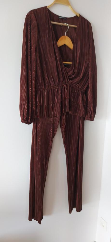 Plisovany komplet zara, zara,m