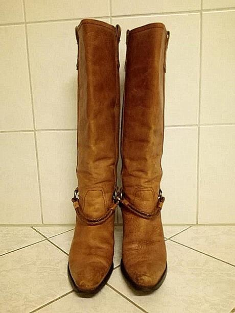 Kvalitné celokozené cizmy, 37