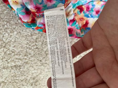 Kvetinove letne saty, s