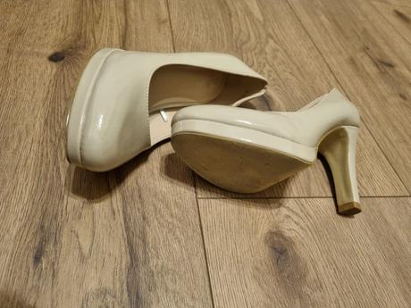 Krémové lodičky 36, 36