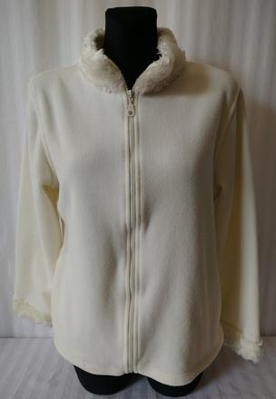 Dámska fleesová mikina na zips, ladies, l