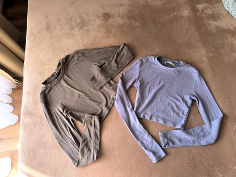 2 ks crop top, zara,s