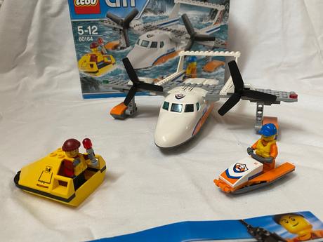 Lego city záchranársky hydroplan,