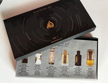 Lattafa discovery set, 