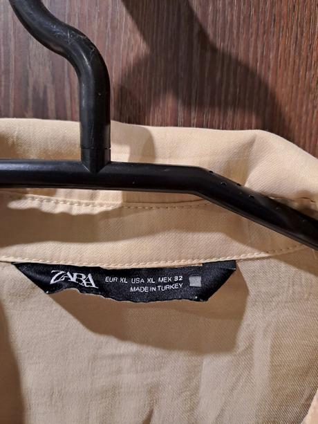Zara broskyňová blúzka lesklý materiál, zara,xl